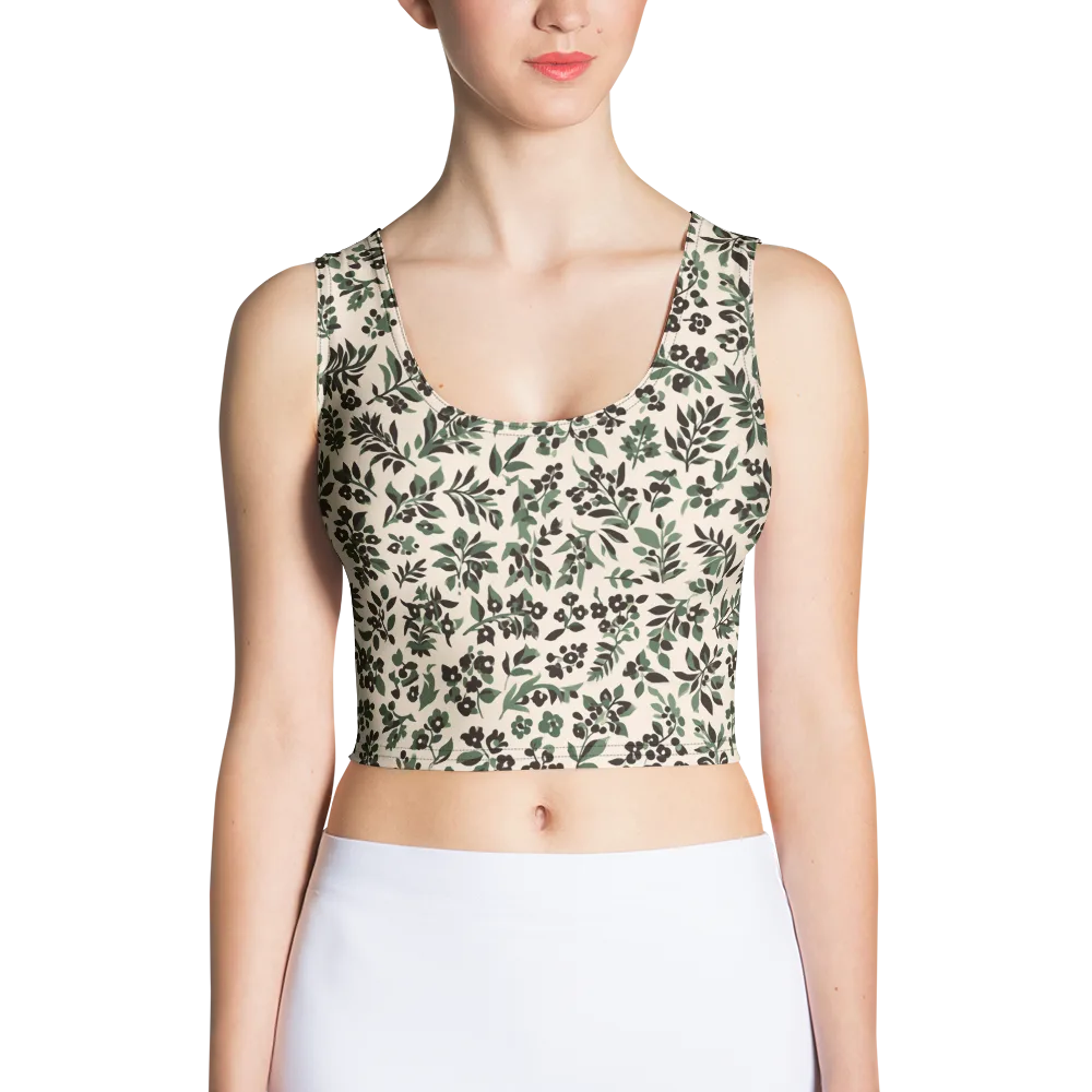 Verdant Ink on Crop Top — Front