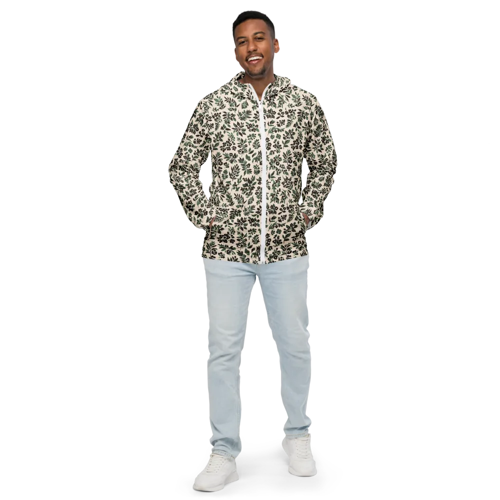 Verdant Ink on Men's Windbreaker — Front