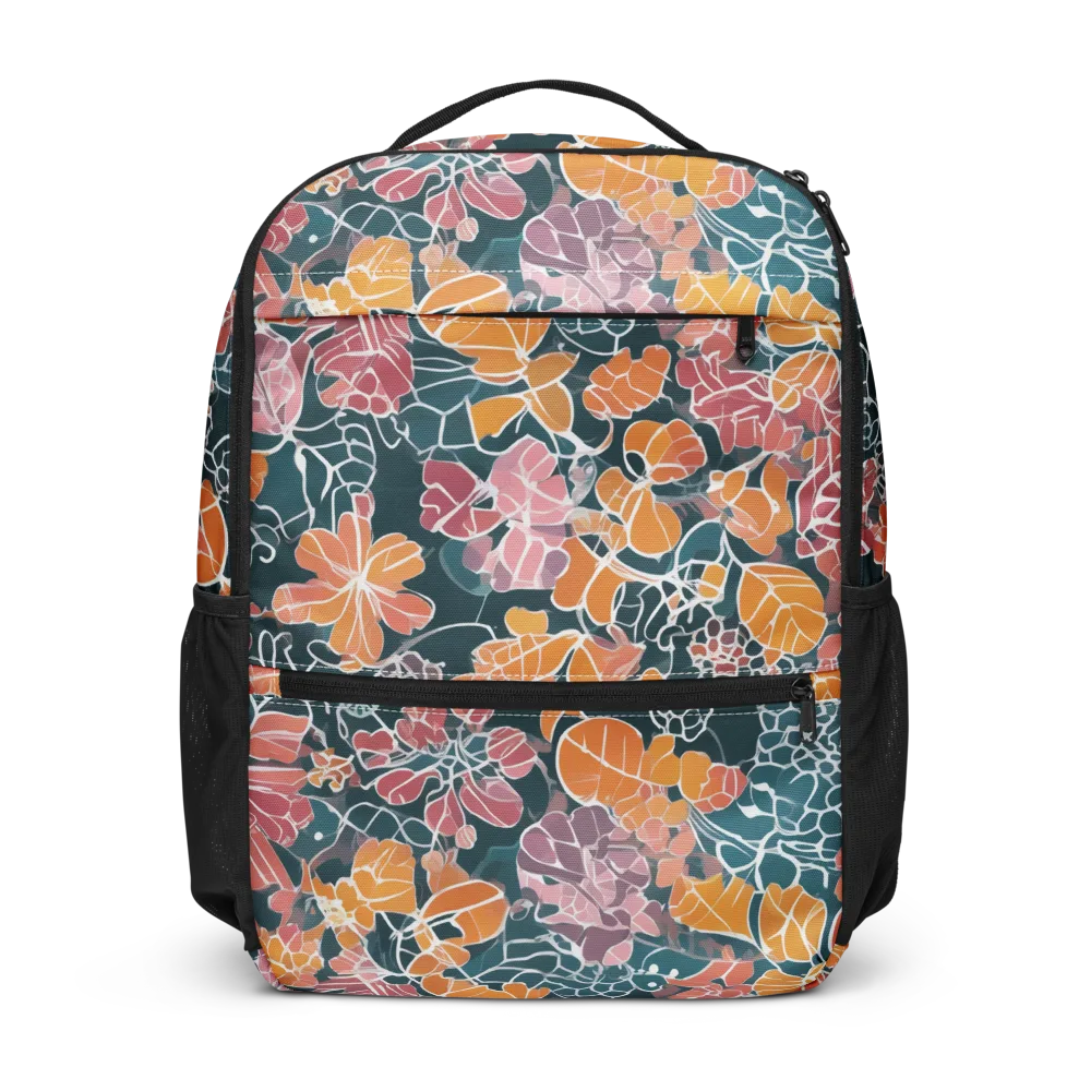 Tidal Garden on Utility Backpack — Front