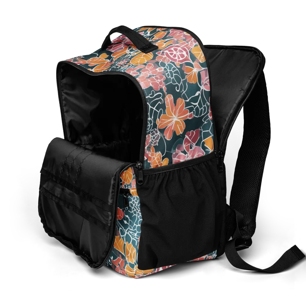 Tidal Garden on Utility Backpack — Product details 2