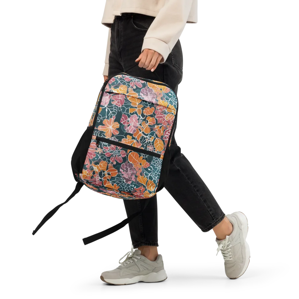 Tidal Garden on Utility Backpack — Front