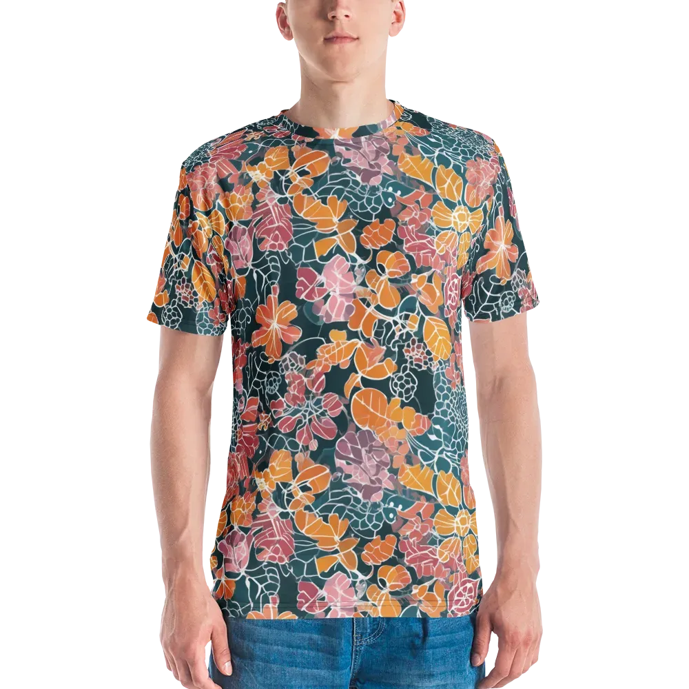 Tidal Garden on Men's Crew Neck T-Shirt — Front