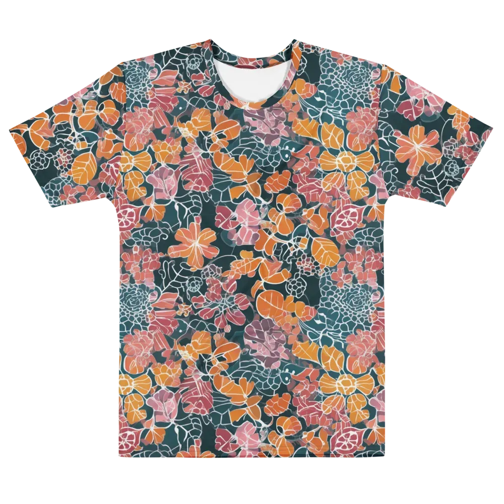 Tidal Garden on Men's Crew Neck T-Shirt — Front