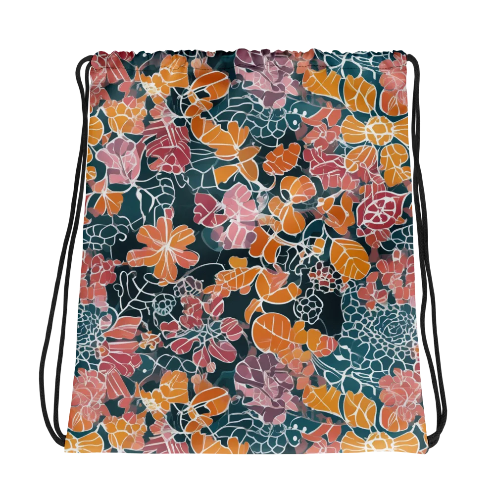 Tidal Garden on Drawstring Bag — Photo