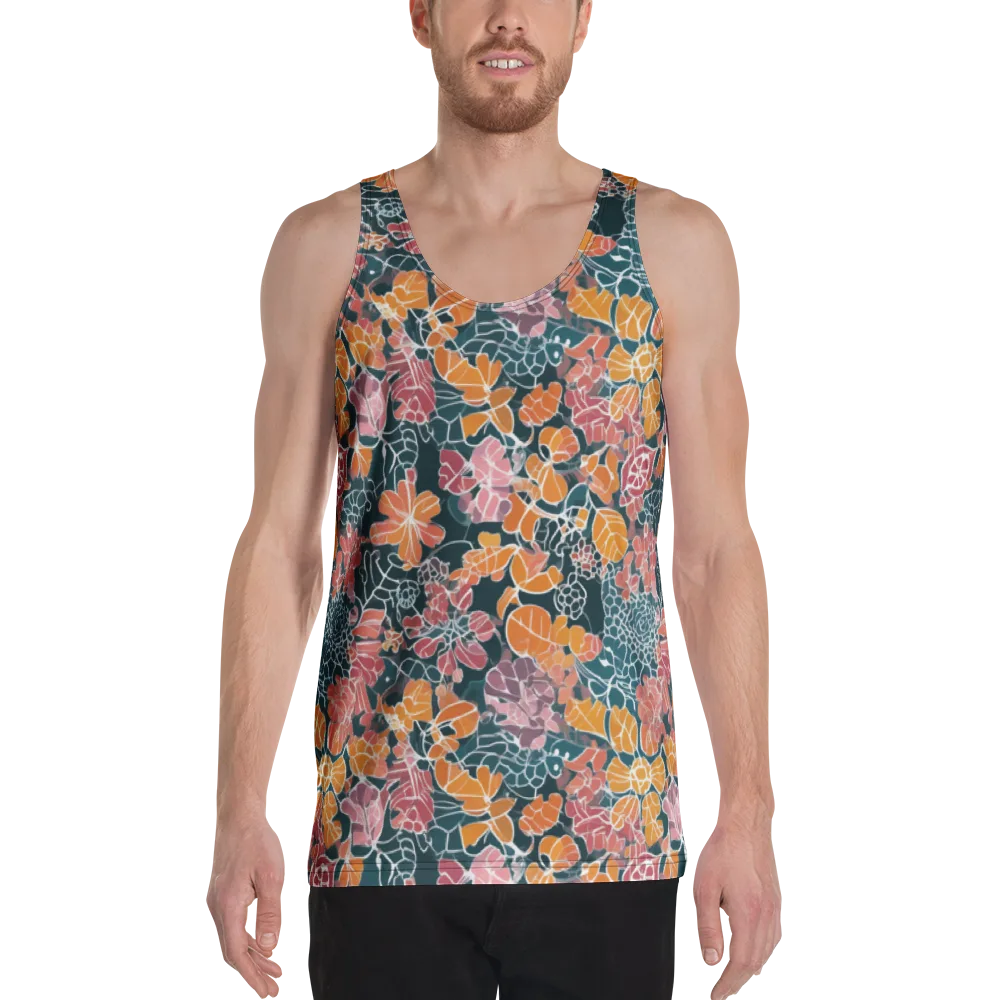 Tidal Garden on Men's Tank Top — Front