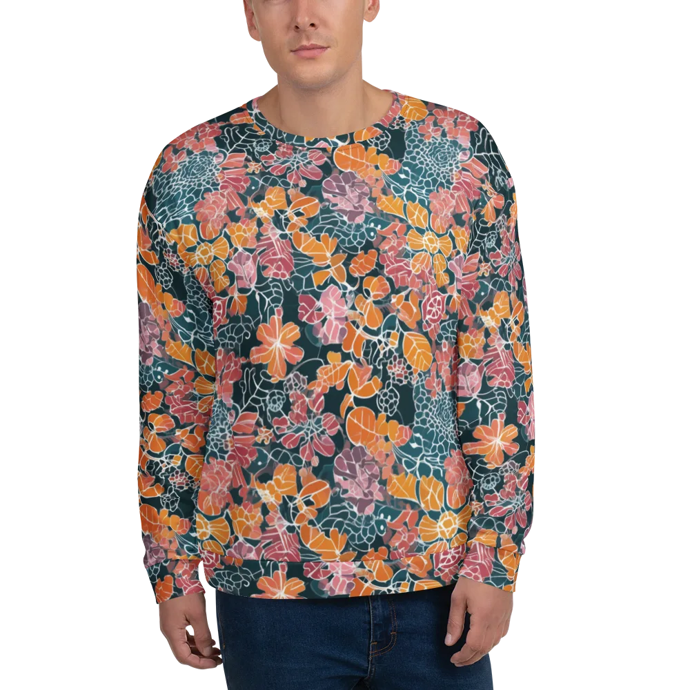 Tidal Garden on Sweatshirt — Front