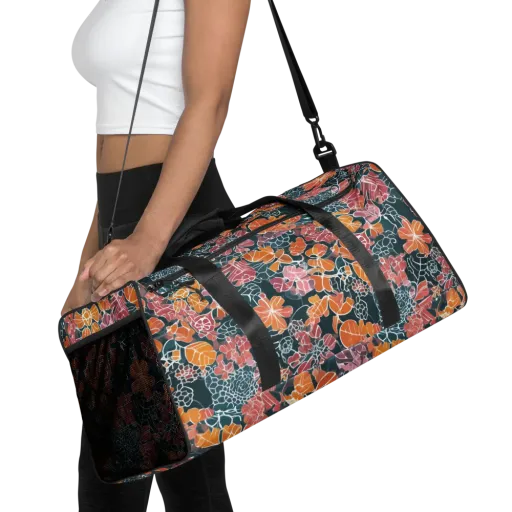 Tidal Garden on a Duffle Bag