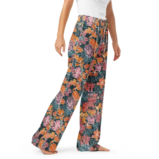 Tidal Garden on a Women's Pajama Pants