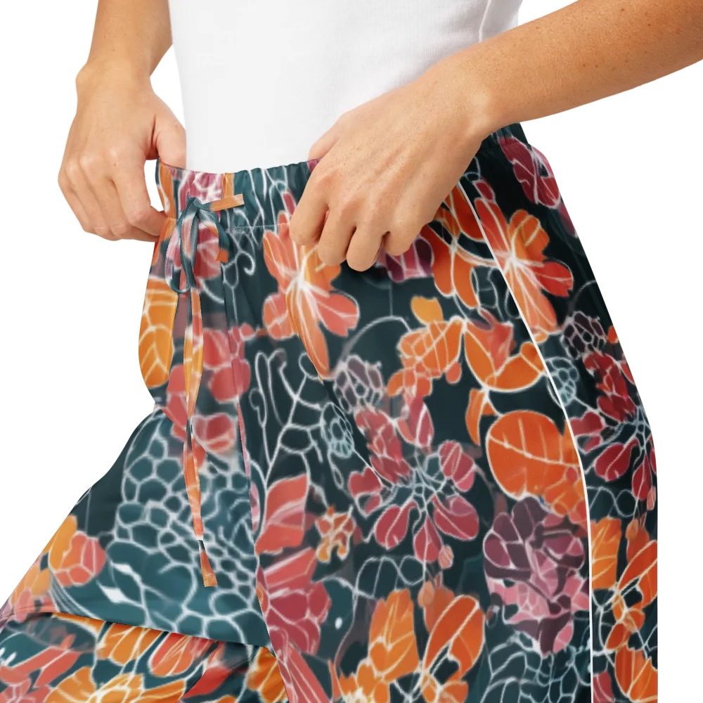 Tidal Garden on Women's Pajama Pants — Product details