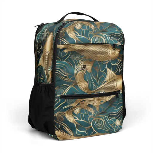 Teal Tide on a Utility Backpack