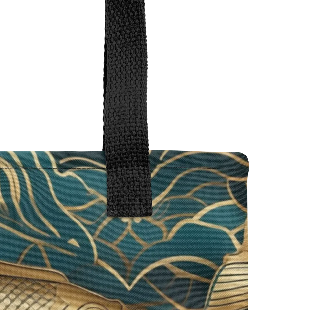 Teal Tide on Tote Bag — Product details