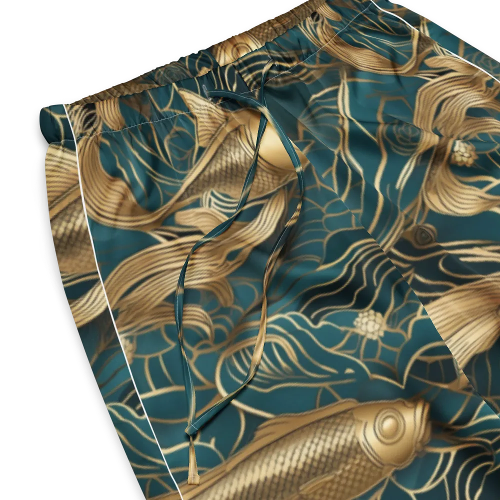 Teal Tide on Women's Pajama Pants — Product details