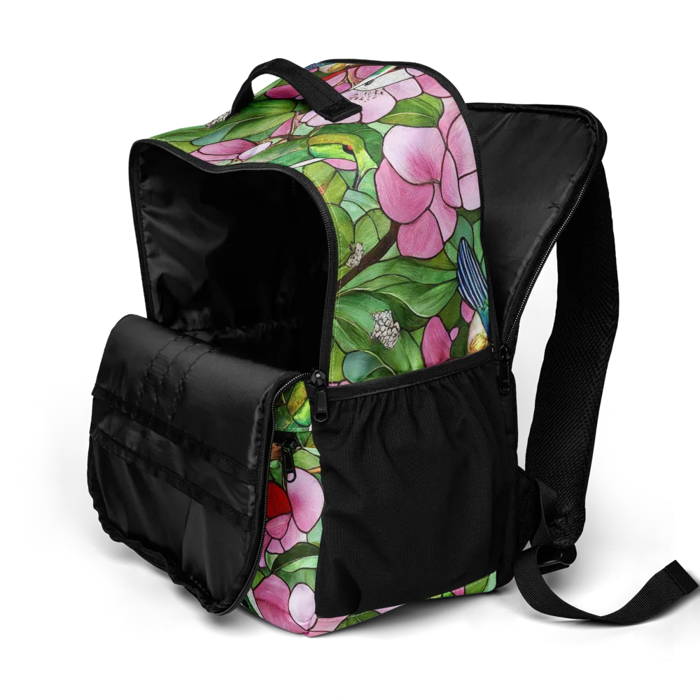 Roseglass Aviary on Utility Backpack — Product details 2