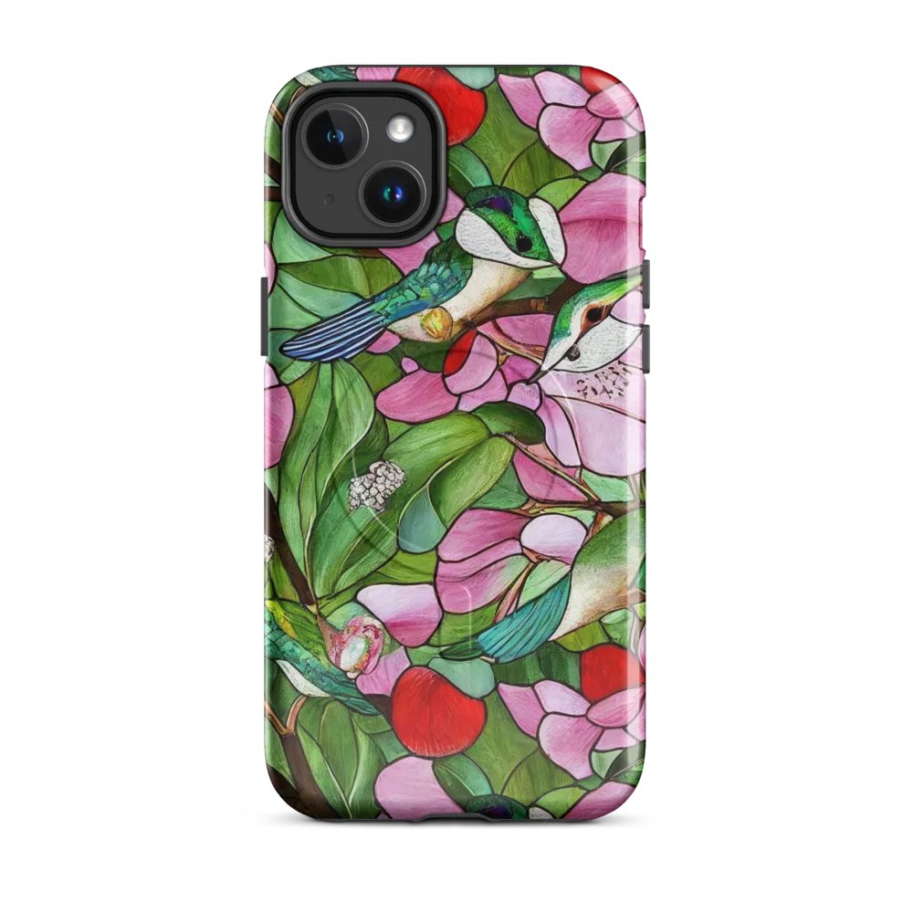 Roseglass Aviary on MagSafe Tough Case for iPhone® — Front