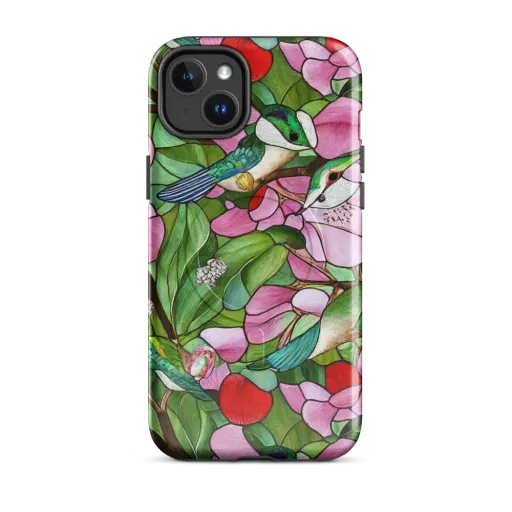 Roseglass Aviary on a MagSafe Tough Case for iPhone®