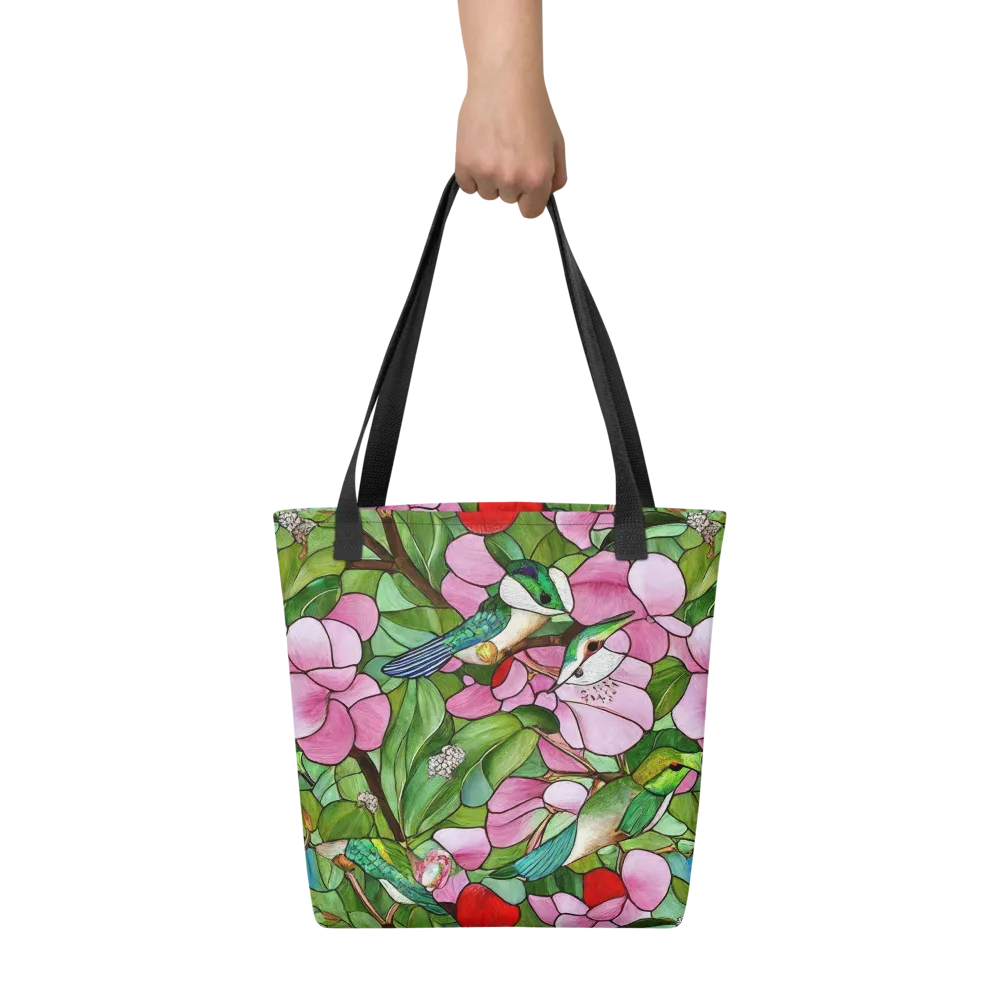 Roseglass Aviary on Tote Bag — Front