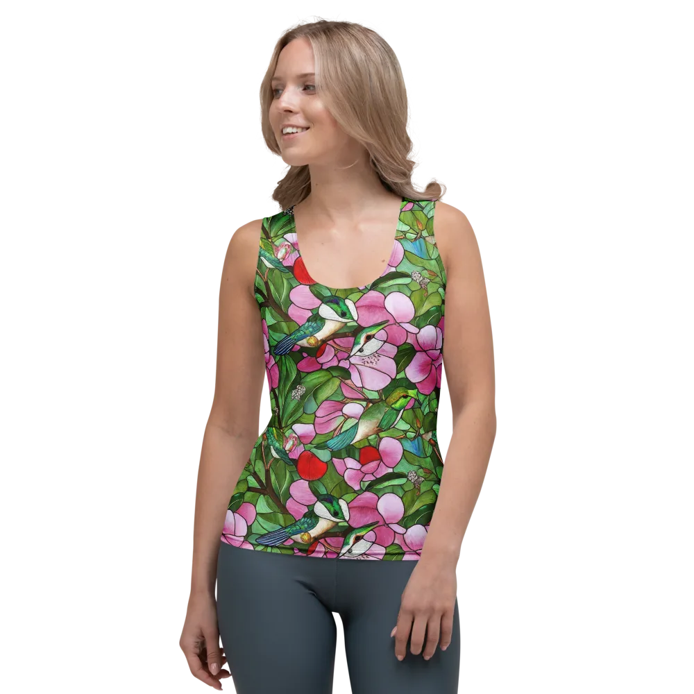 Roseglass Aviary on Women's Tank Top — Front