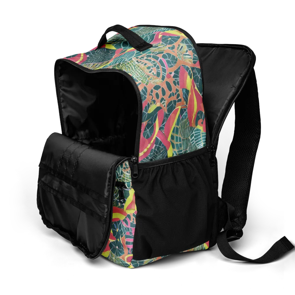 Jungle Rhapsody on Utility Backpack — Product details 2