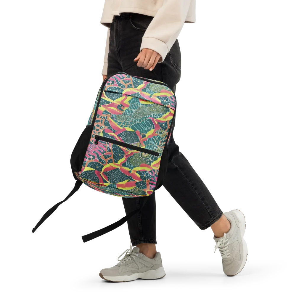 Jungle Rhapsody on Utility Backpack — Front