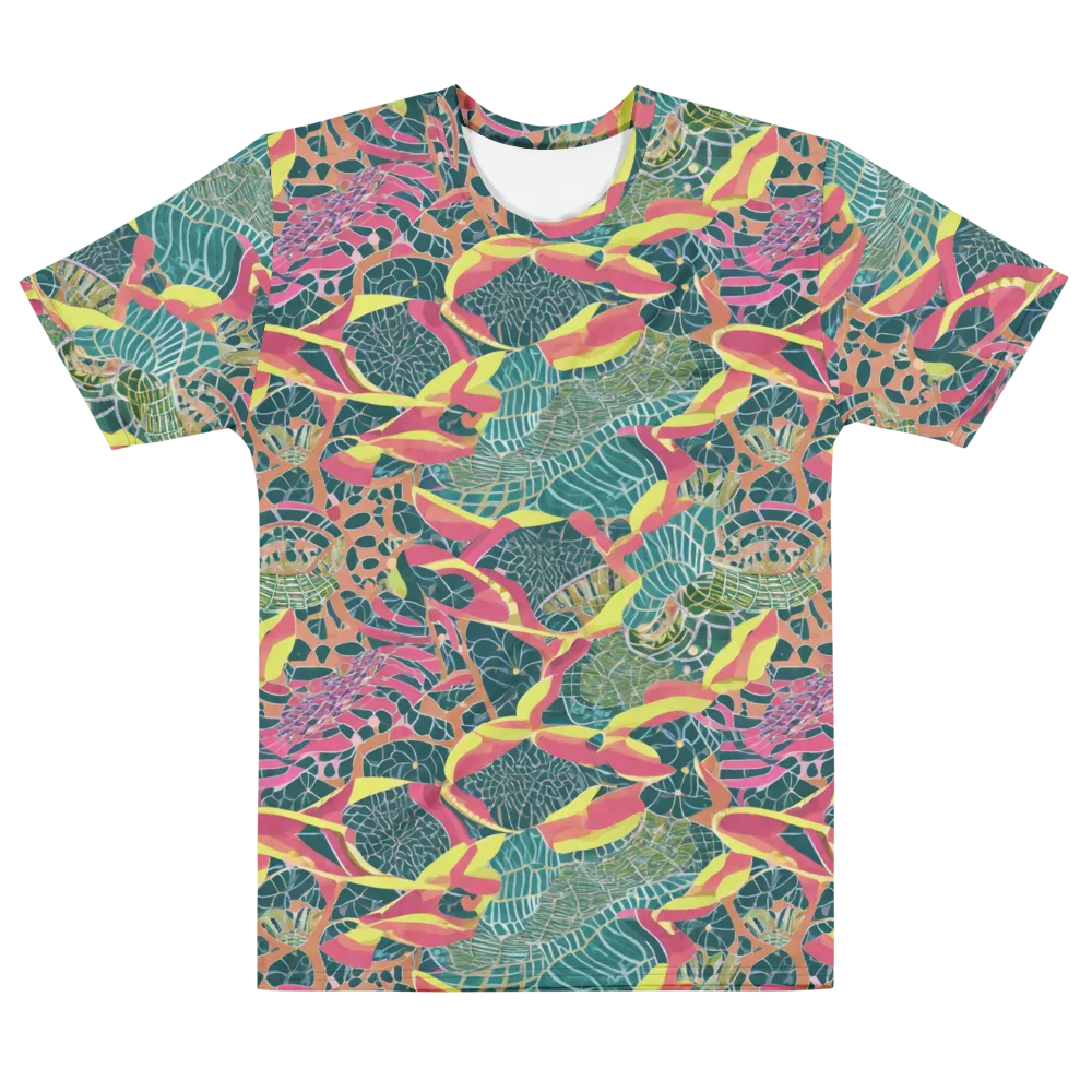 Jungle Rhapsody on Men's Cotton Crew Neck T-Shirt — Front