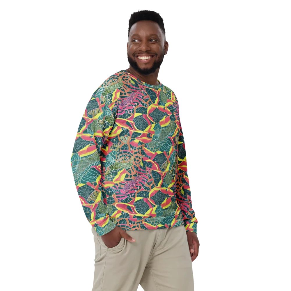 Jungle Rhapsody on Sweatshirt — Front