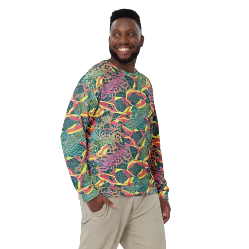 Jungle Rhapsody on a Sweatshirt