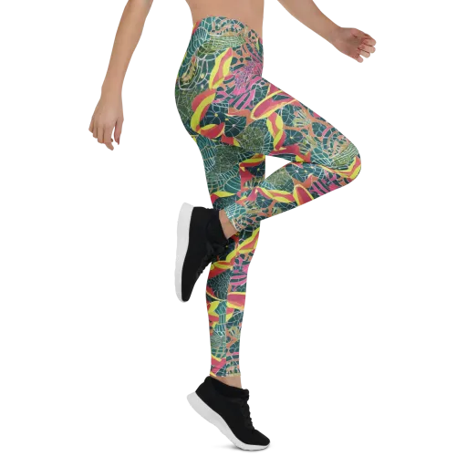 Jungle Rhapsody on a Leggings