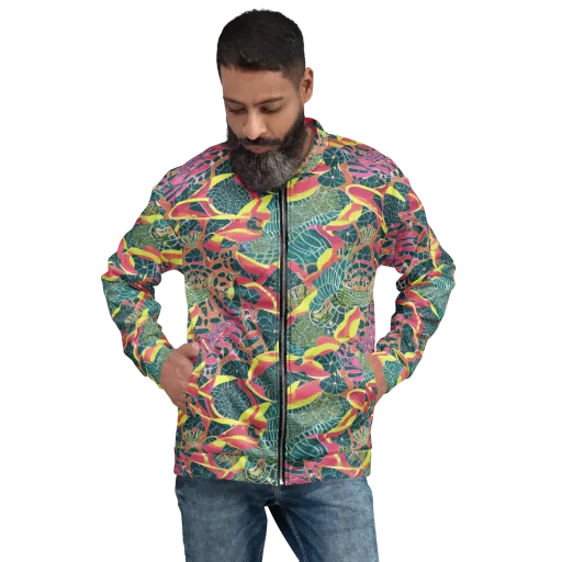 Jungle Rhapsody on a Bomber Jacket