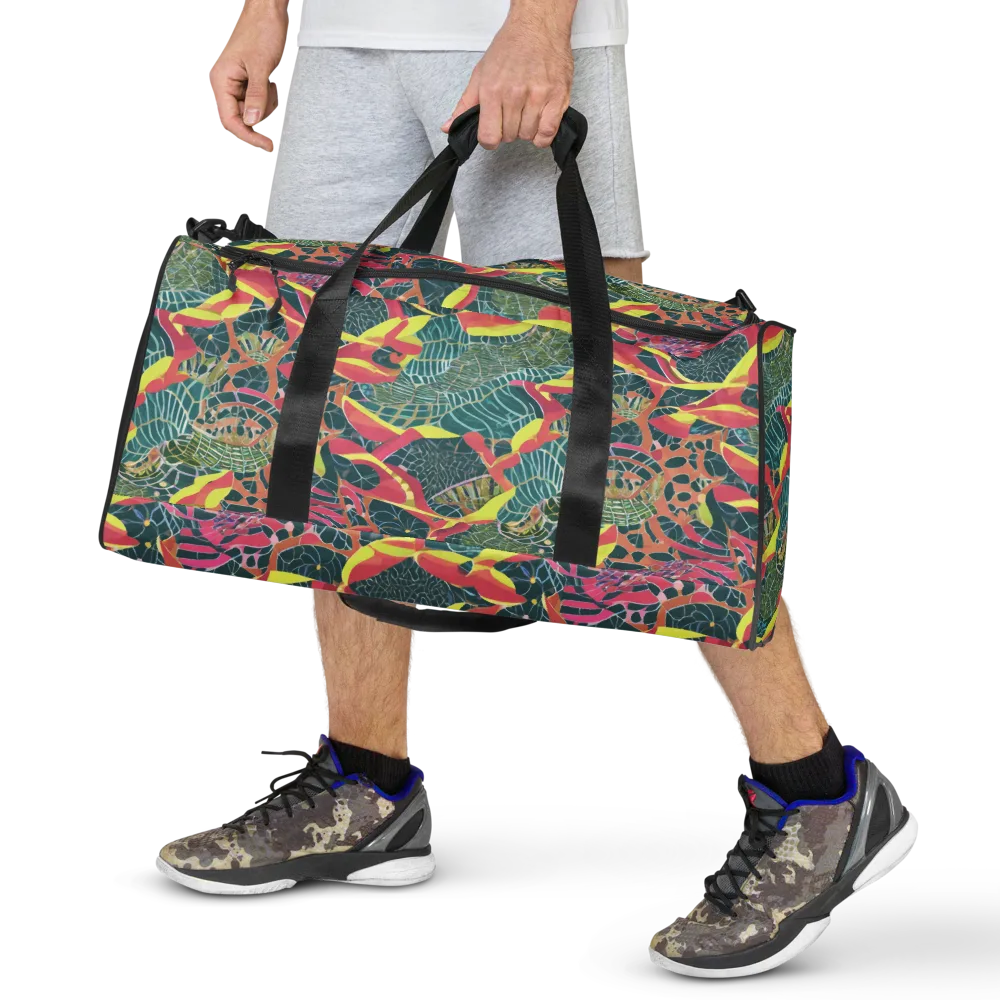 Jungle Rhapsody on Duffle Bag — Front