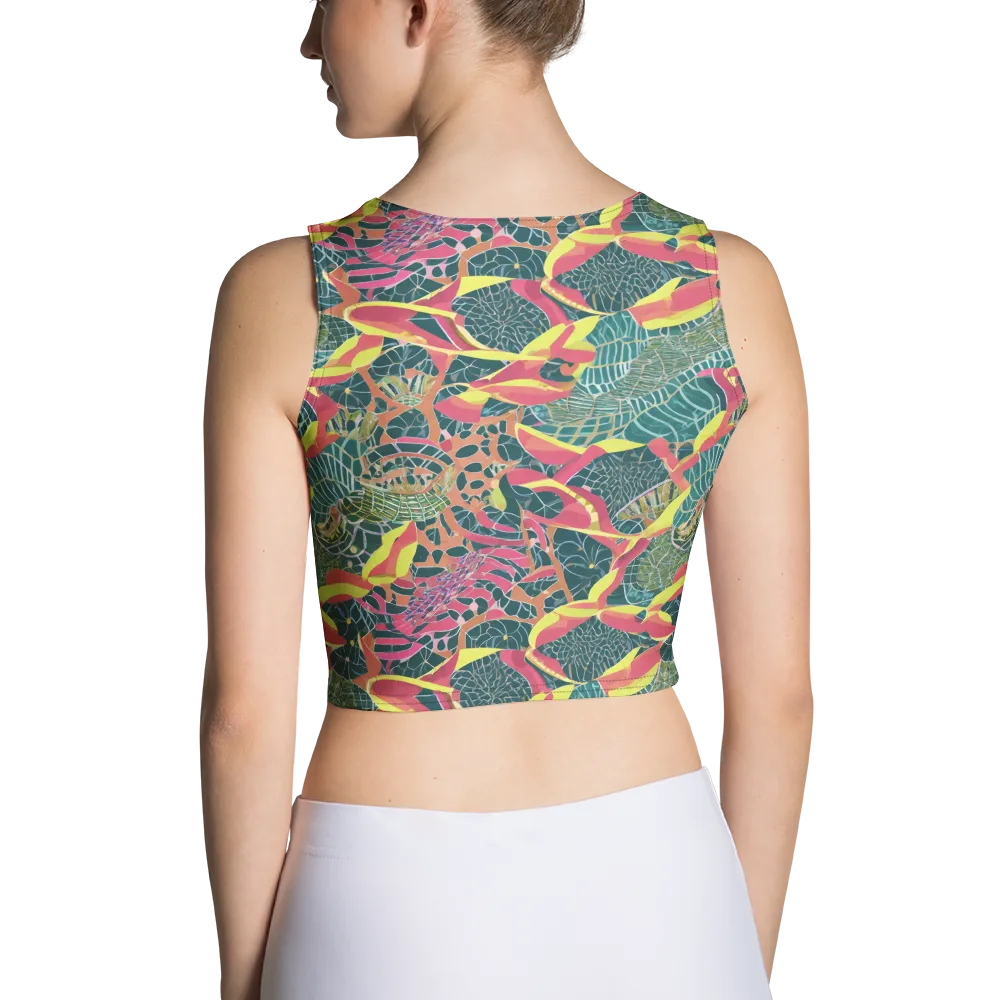 Jungle Rhapsody on Crop Top — Back