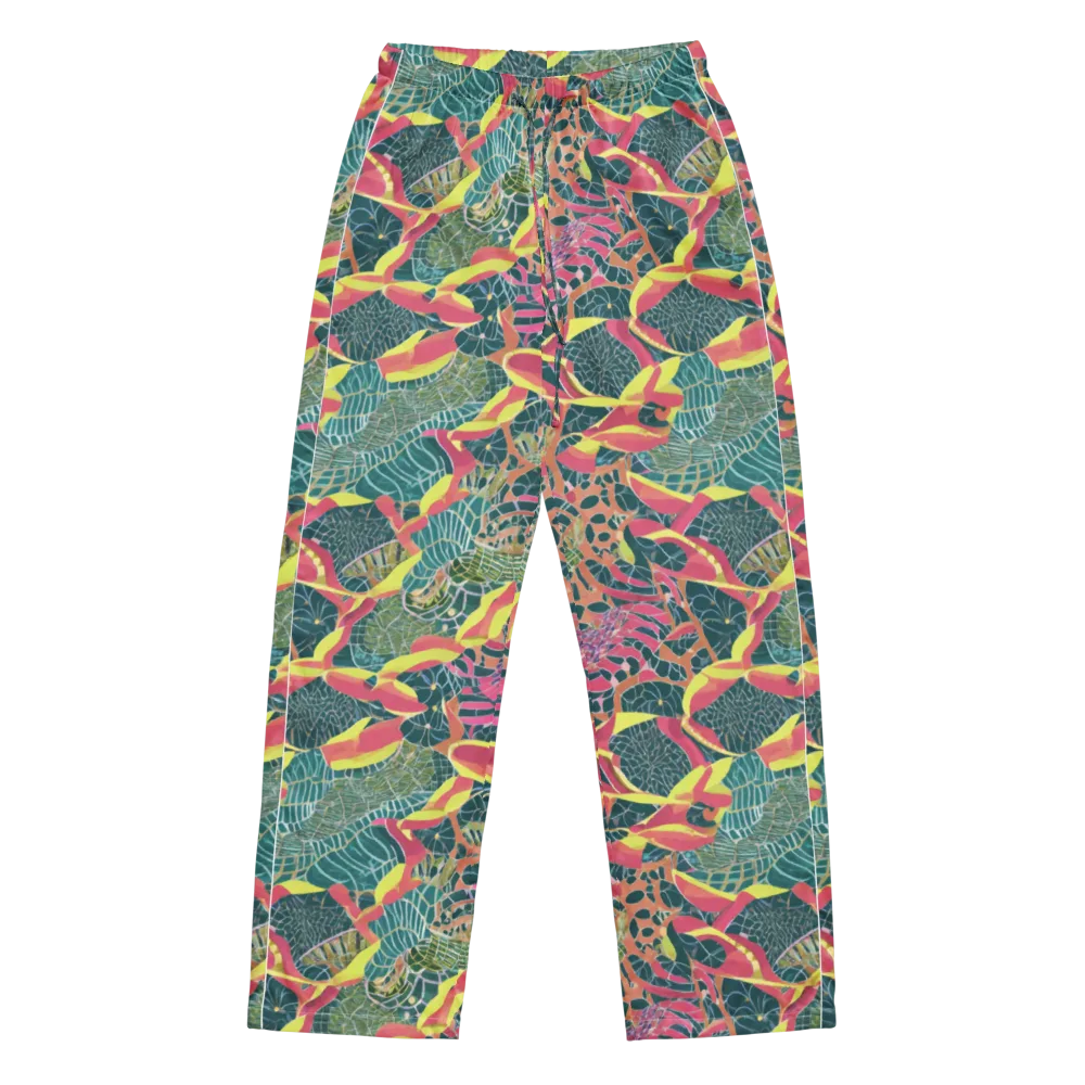 Jungle Rhapsody on Women's Pajama Pants — Front
