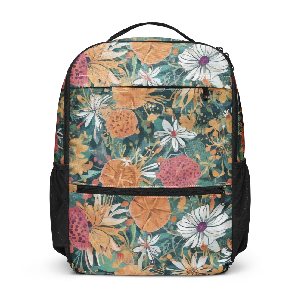 Tangerine Conservatory on Utility Backpack — Front