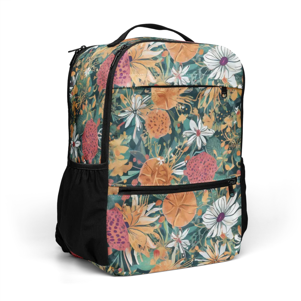 Tangerine Conservatory on Utility Backpack — Right Front