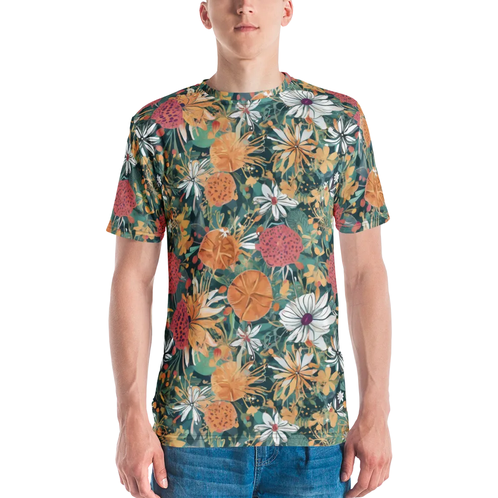 Tangerine Conservatory on Men's Crew Neck T-Shirt — Front