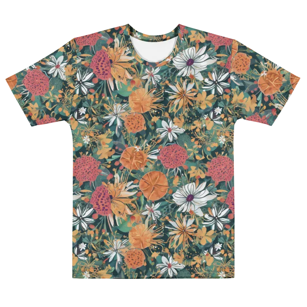 Tangerine Conservatory on Men's Crew Neck T-Shirt — Front