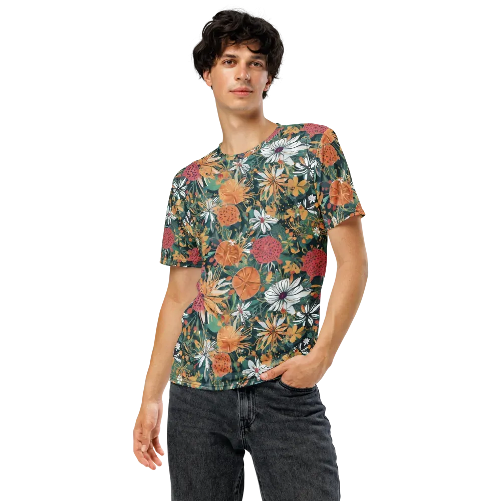 Tangerine Conservatory on Men's Crew Neck T-Shirt — Front