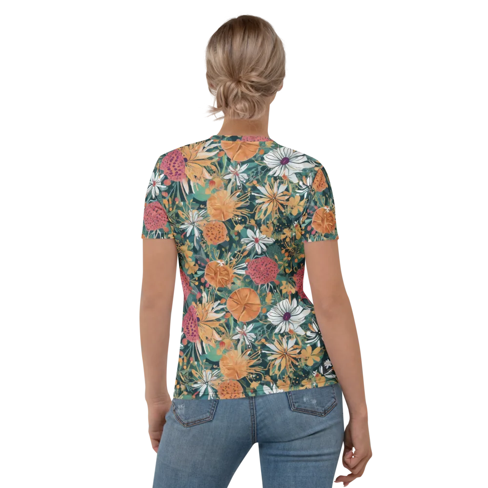 Tangerine Conservatory on Women's Crew Neck T-Shirt — Back