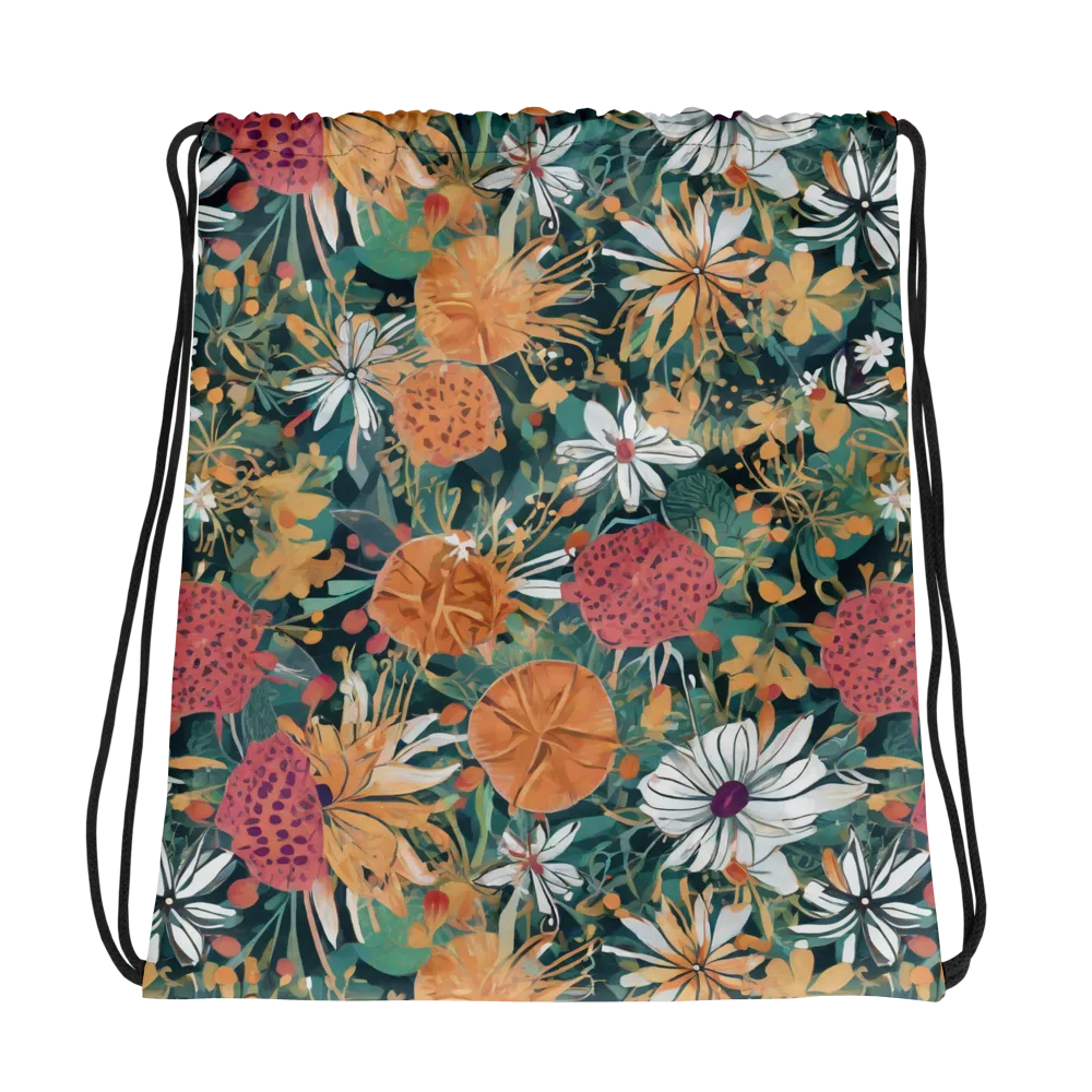 Tangerine Conservatory on Drawstring Bag — Photo