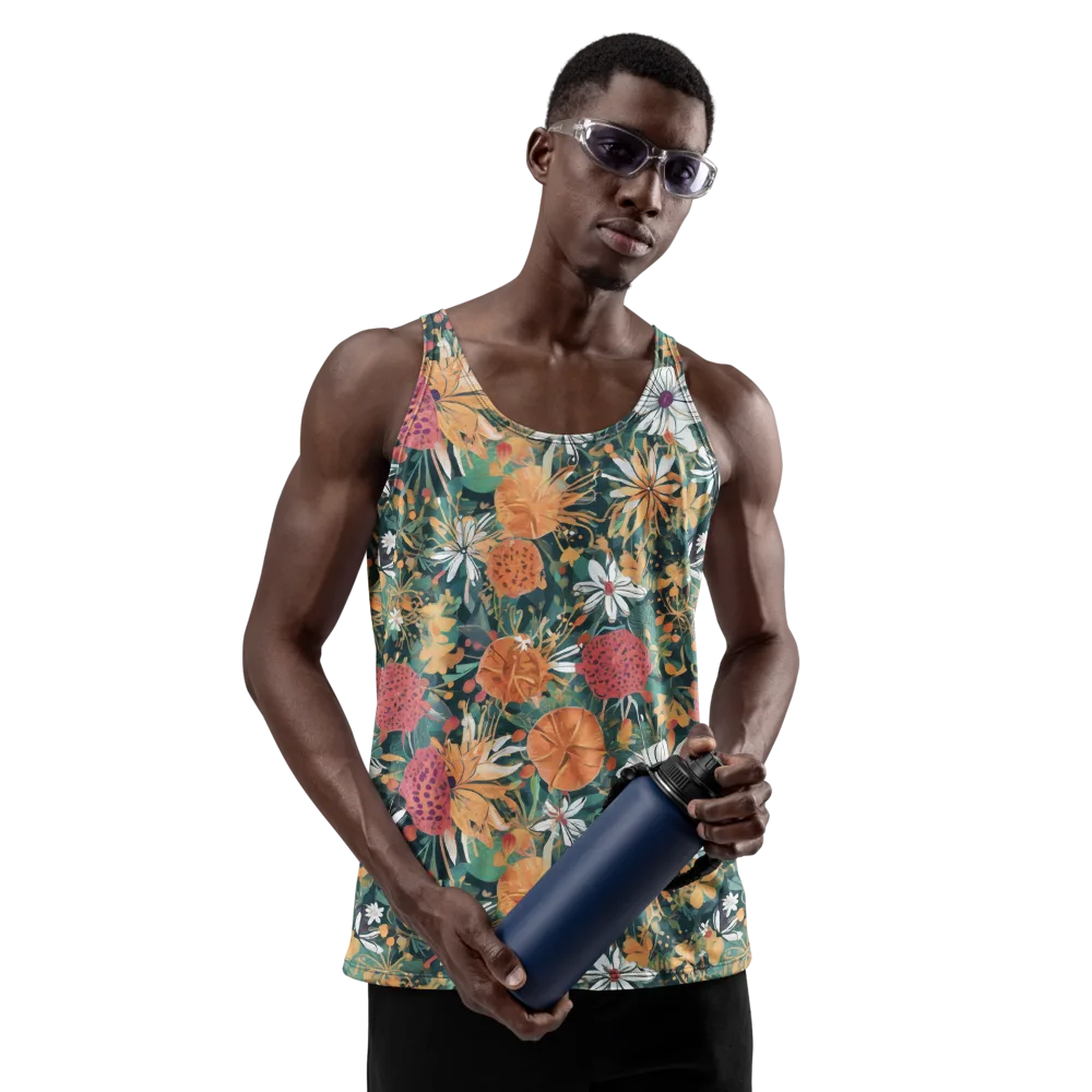 Tangerine Conservatory on Men's Tank Top — Front