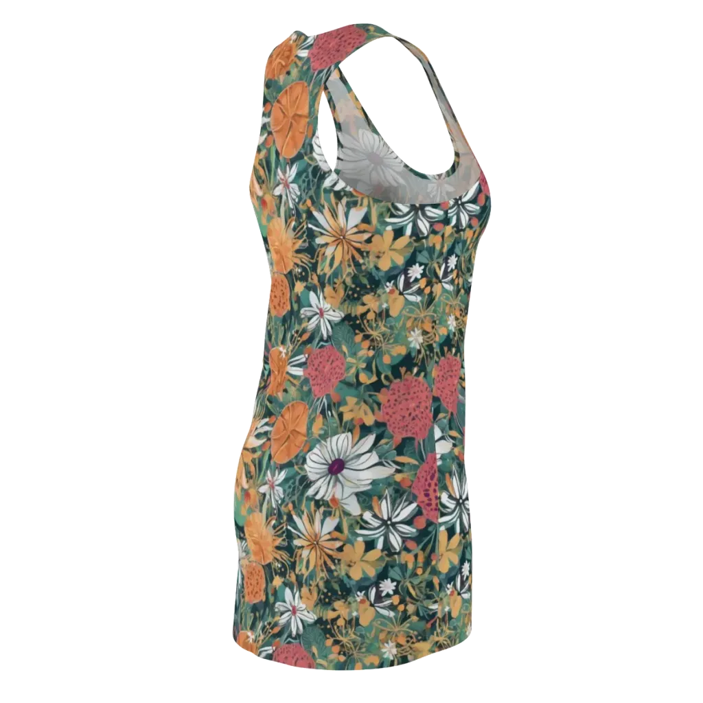 Tangerine Conservatory on Racerback Dress — Back Side