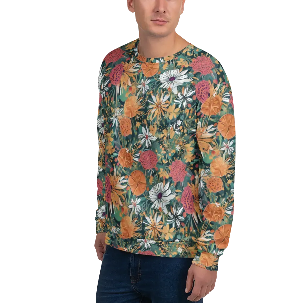Tangerine Conservatory on Sweatshirt — Left Front