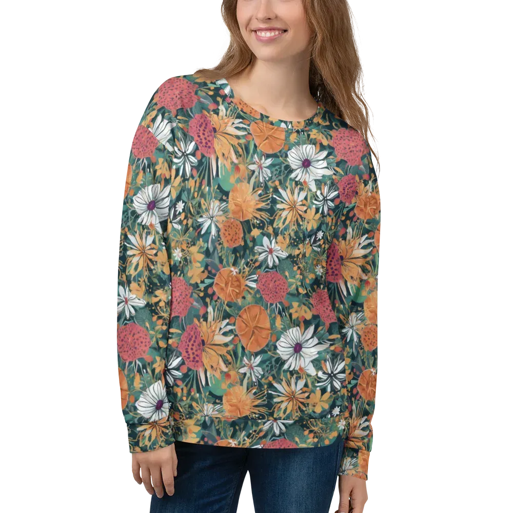 Tangerine Conservatory on Sweatshirt — Front