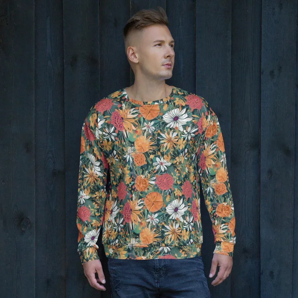 Tangerine Conservatory on Sweatshirt — Front