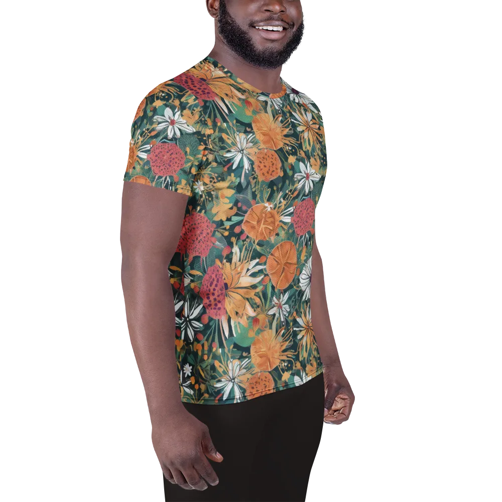 Tangerine Conservatory on Men's Athletic T-Shirt — Right