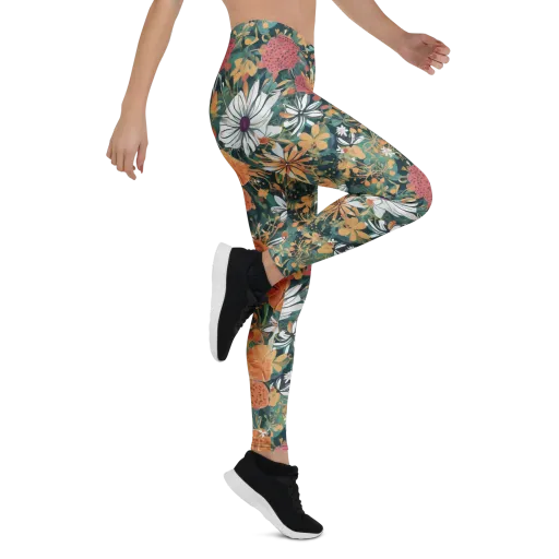 Tangerine Conservatory on a Leggings