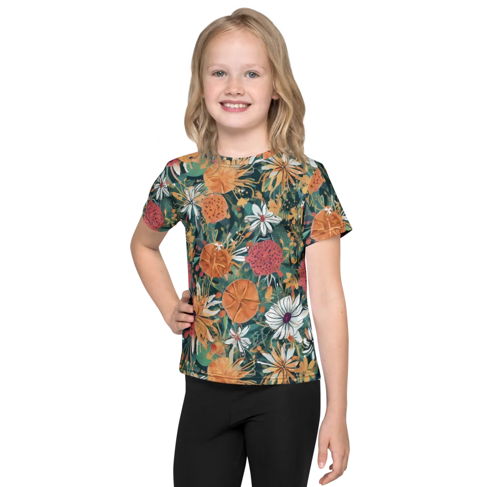 Tangerine Conservatory on Kids Crew Neck T-Shirt — Front