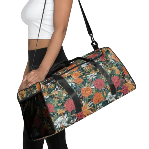 Tangerine Conservatory on a Duffle Bag