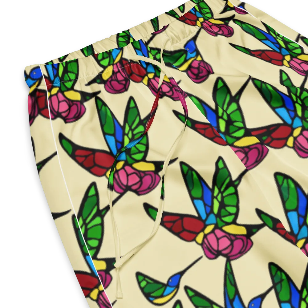 Hummingbird Mosaic on Women's Pajama Pants — Product details