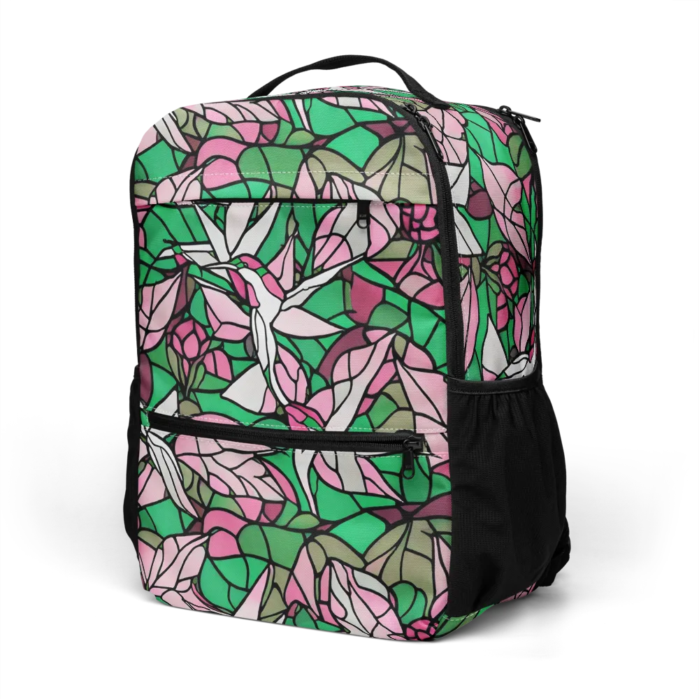 Stained Garden on Utility Backpack — Left Front