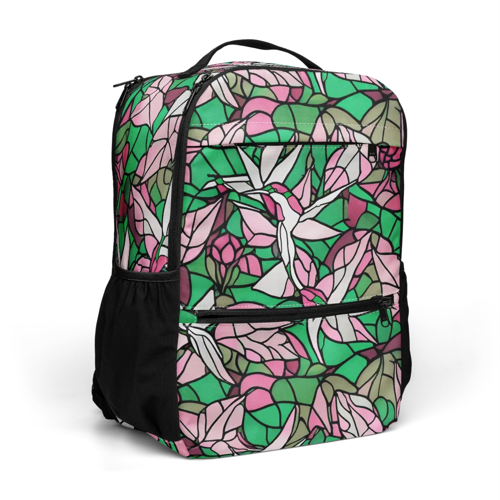 Stained Garden on Utility Backpack — Right Front